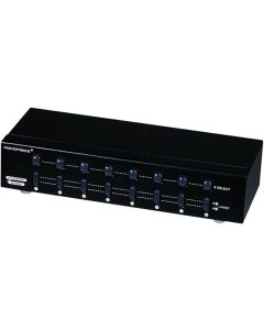 Monoprice 104085 2 x 8 SVGA VGA Matrix Switcher Splitter Amplifier Multiplier