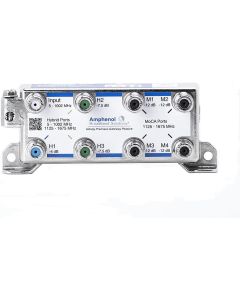 AMPHENOL IPGH3M4-VF Infinity Premise Docsis Passive 3 x HYBRID + 4 x MoCA Ports Splitter